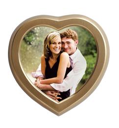 Heart Shaped Memorial Cameo photo for monuments and memorials 